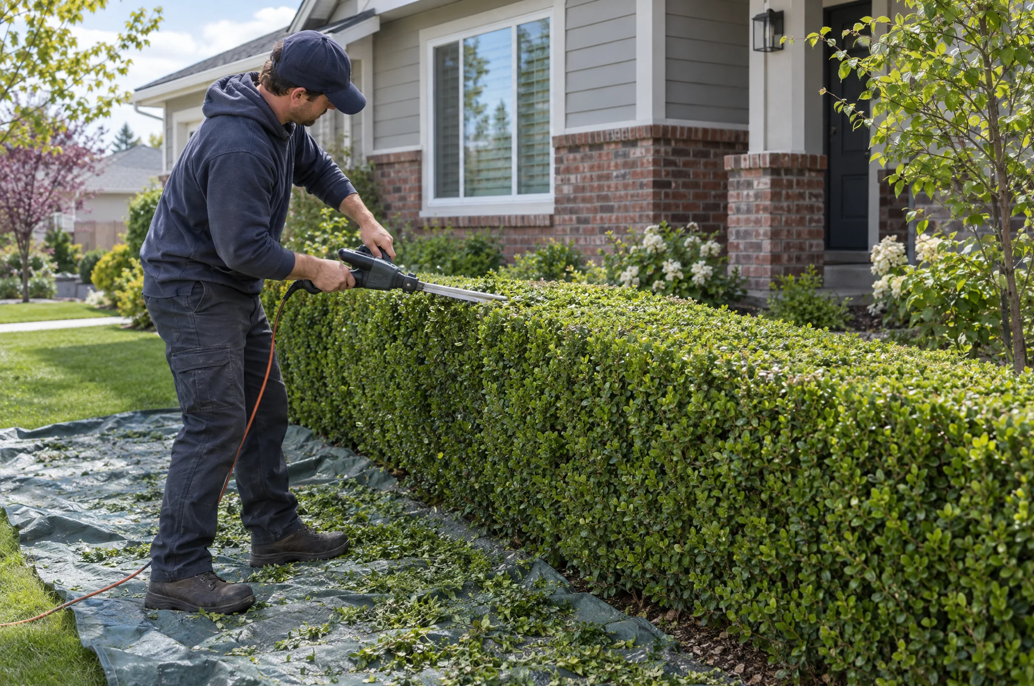 Hedge trimming